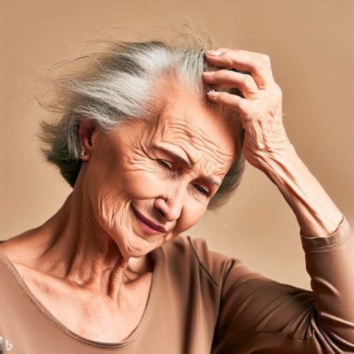Menopause itchy scalp.